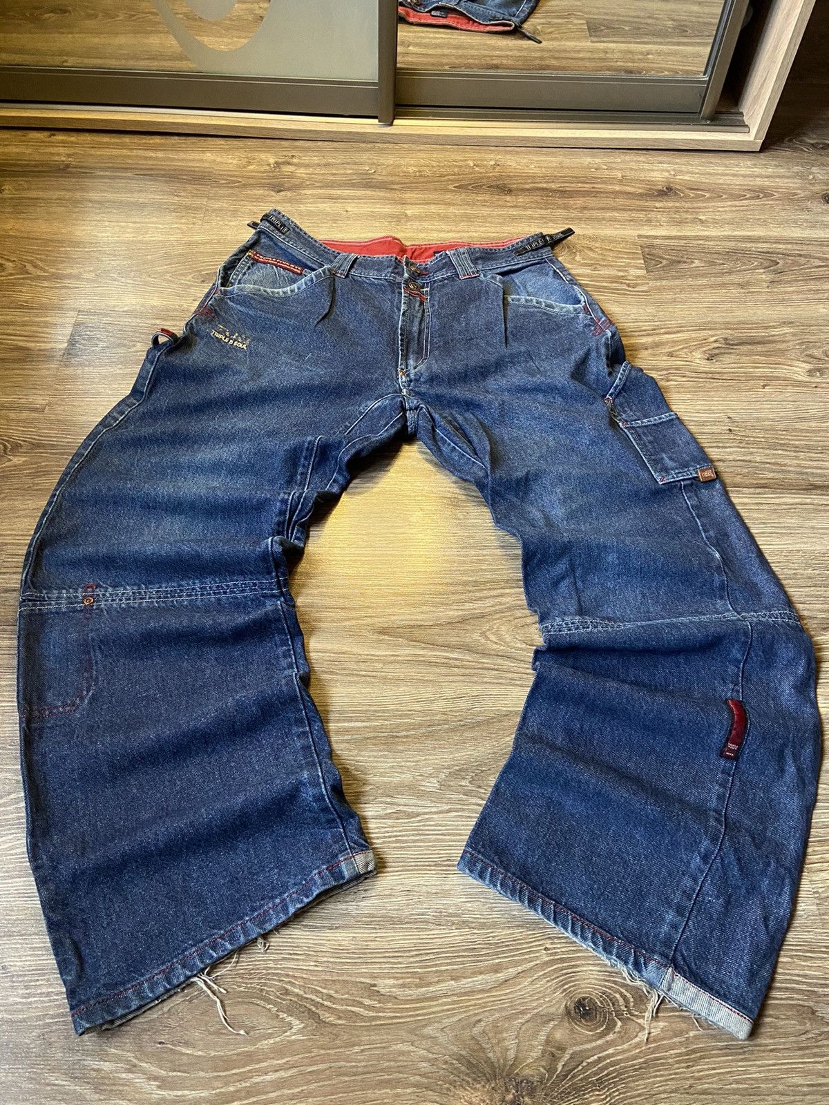 Vintage CRAZY Triple 5 Soul T5S Y2K Vintage 90s Denim Baggy Jeans | Grailed