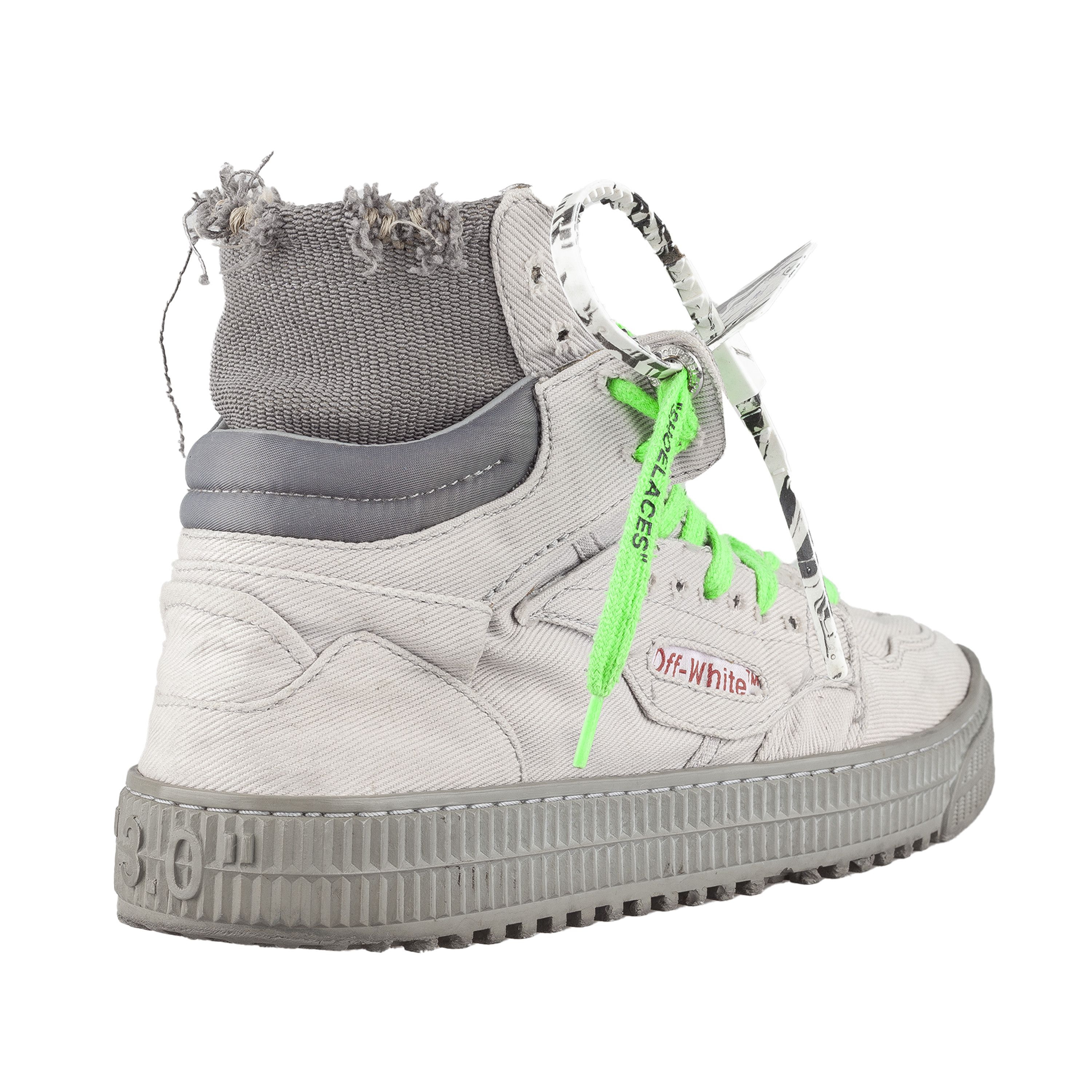 Off-White OFF-WHITE FW 2019 Off Court 3.0 High Top Sneakers (40 EU) Size US 7 / EU 40 - 7 Thumbnail