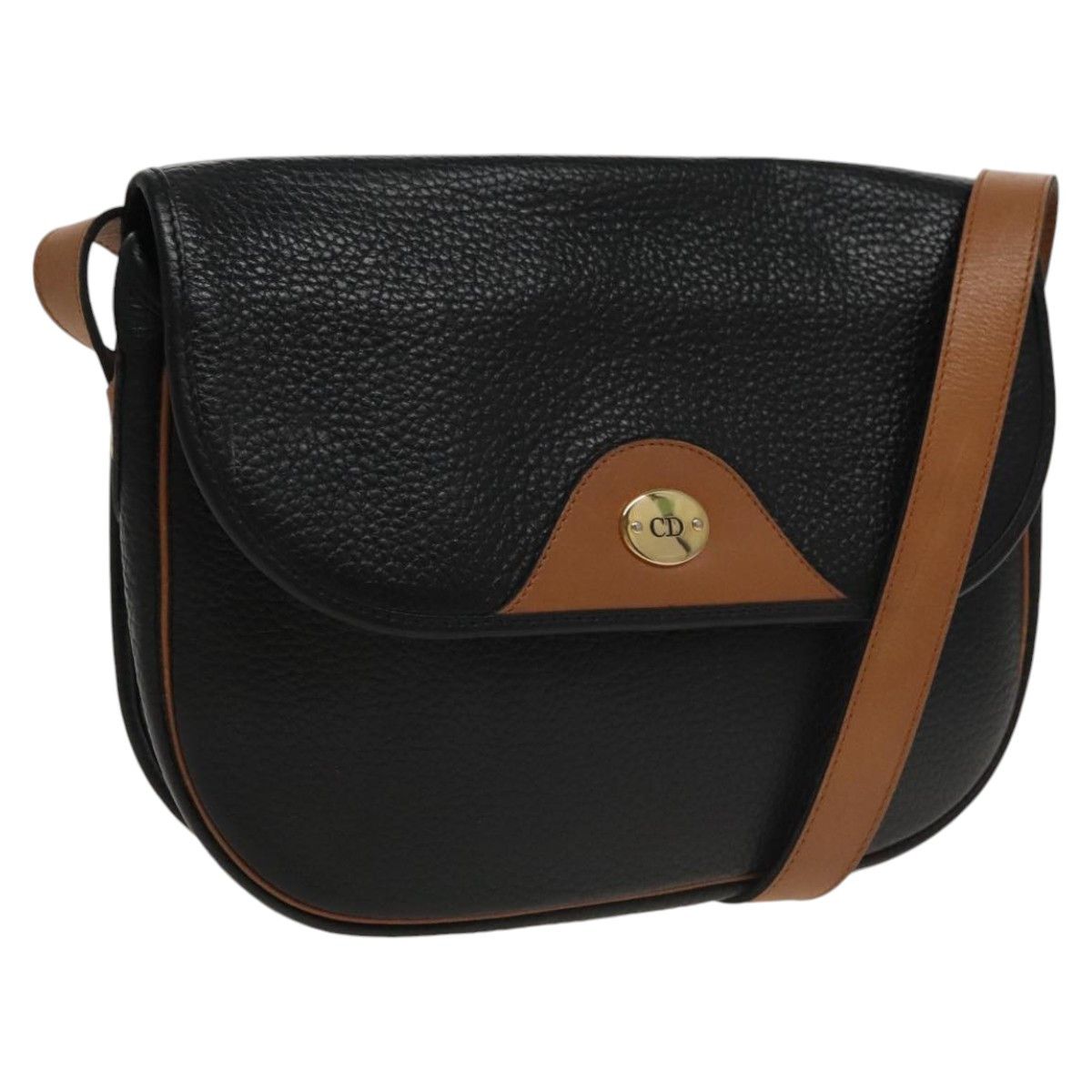 Dior Black Leather Shoulder Bag (Pre-Owned) Size ONE SIZE - 1 Thumbnail