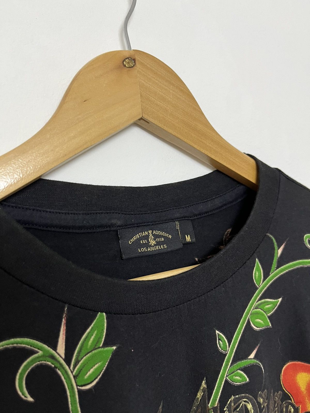 Christian Audigier Christian Audigier Flame Hand Tshirt Size US M / EU 48-50 / 2 - 6 Thumbnail
