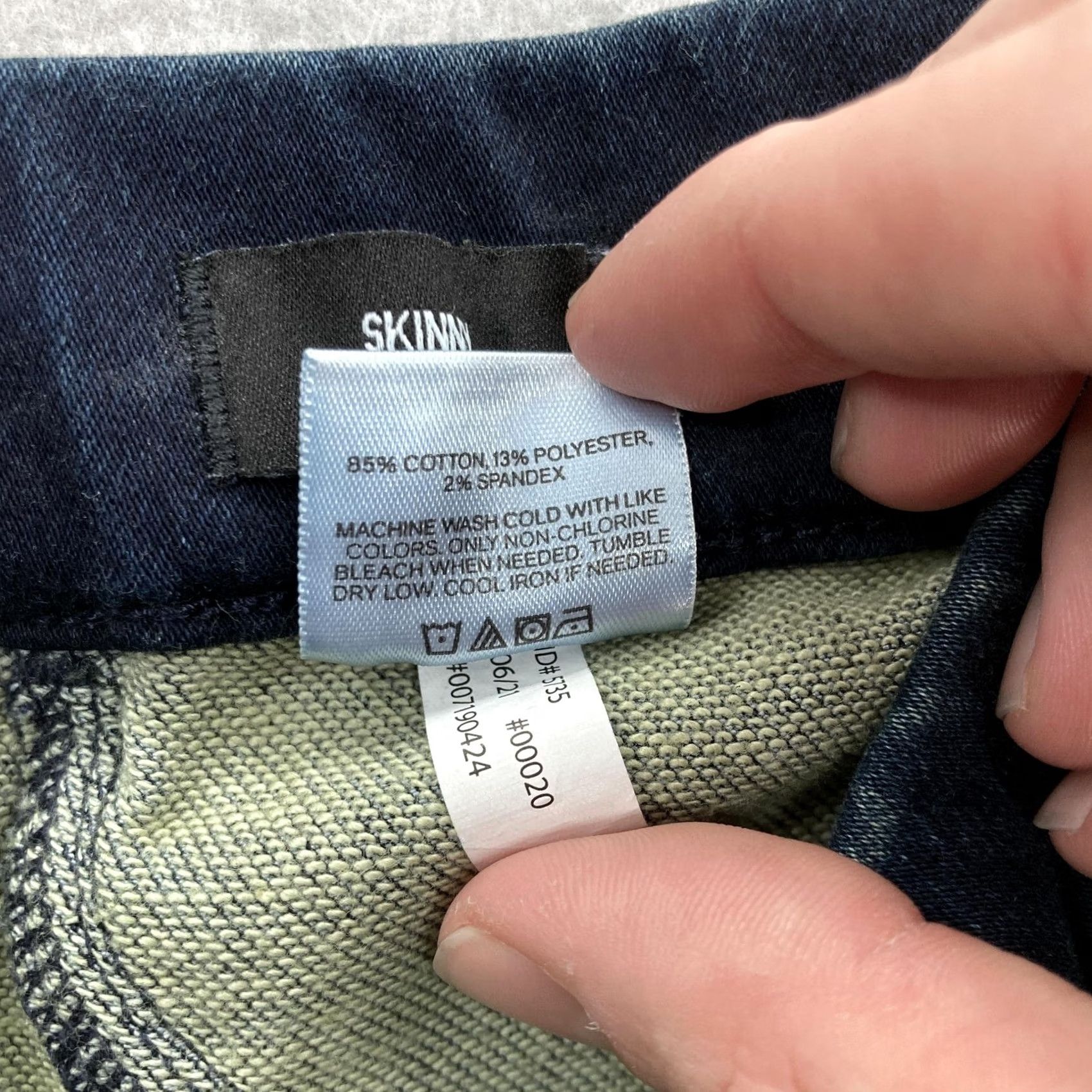 Express Express Jeans Womens Small Blue High Rise Skinny PulLOn Jeggings Supersoft Knit Size 28" / US 6 / IT 42 - 6 Thumbnail