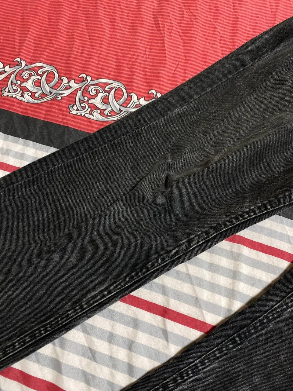 Allsaints × Vintage Allsaints Vintage Y2K Distressed Washed Slammer Jeans Size US 34 / EU 50 - 25 Thumbnail