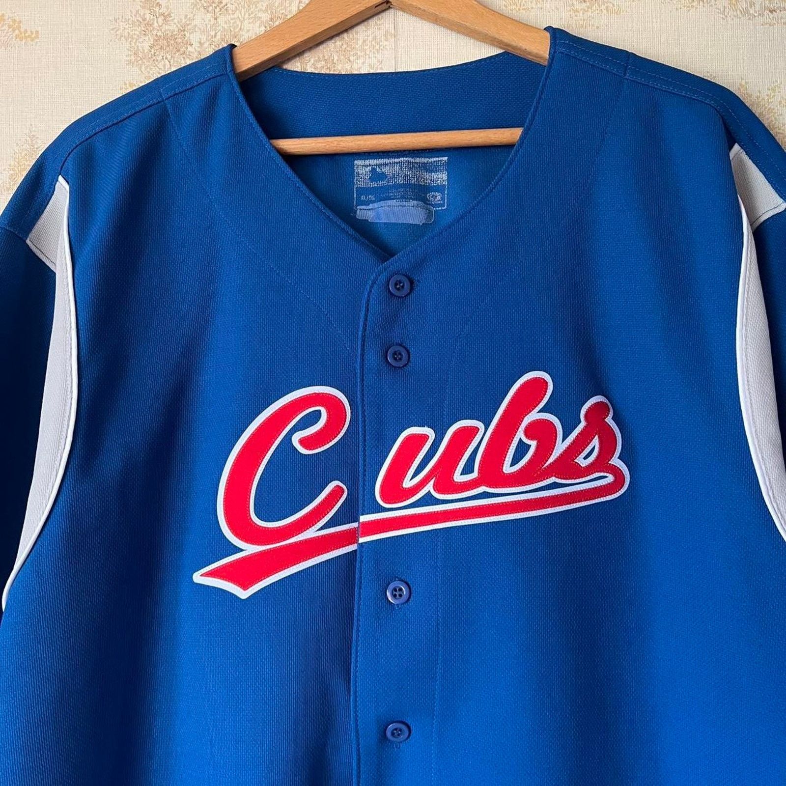 MLB Y2K Chicago Cubs Baseball Jersey | True Fan | Size XL Size US XL / EU 56 / 4 - 2 Thumbnail