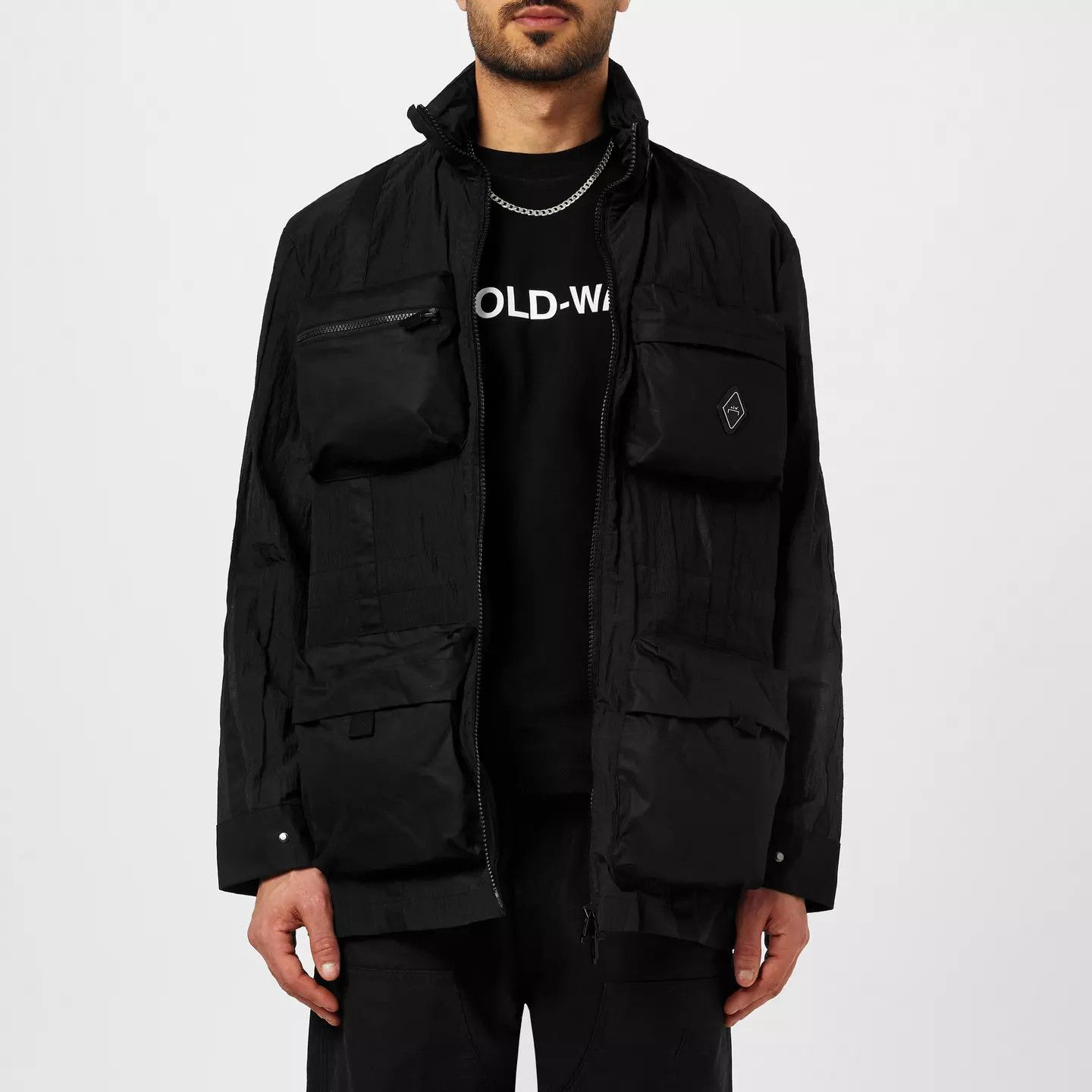 A-COLD-WALL* o1g2r1mq0426 Hooded Full Zip Parka in Black Size US M / EU 48-50 / 2 - 3 Thumbnail
