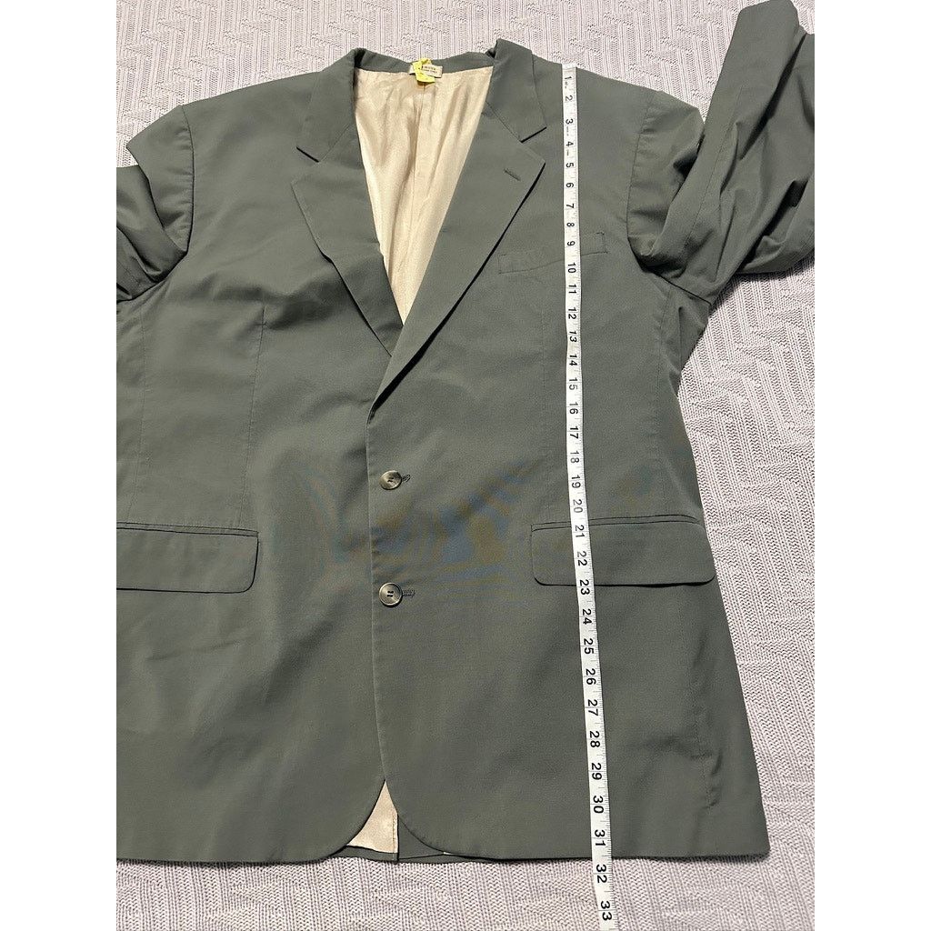 L.L. Bean Vintage LL Bean olive green sport jacket size 48T Size 48L - 8 Thumbnail