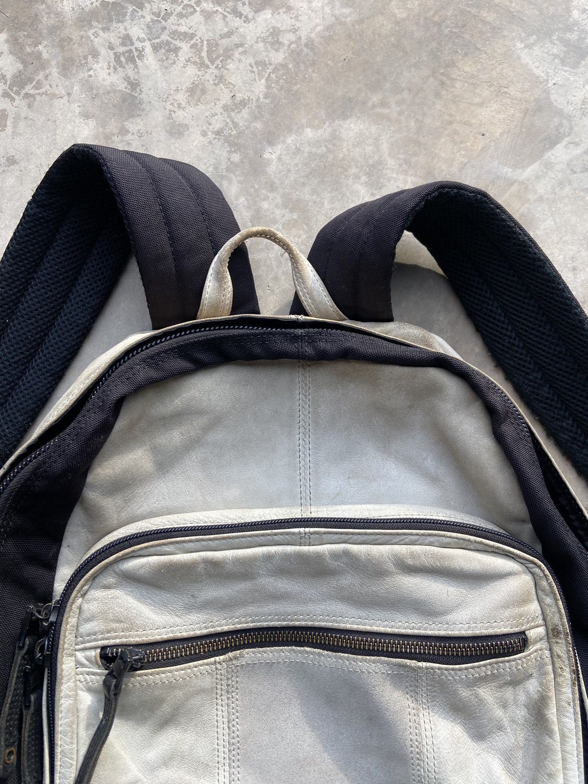 Japanese Brand × MasterPiece Distress Masterpiece Japan Backpack nice Design Size ONE SIZE - 4 Thumbnail