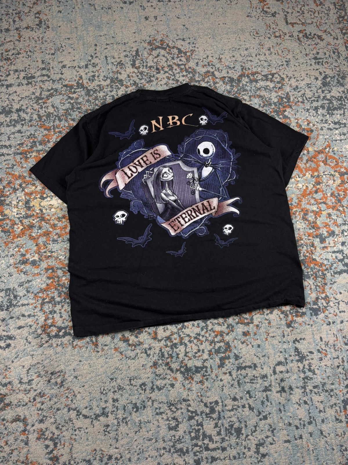 Vintage Vintage Y2K Tim Burton the nightmare before christmas tee Size US XL / EU 56 / 4 - 2 Thumbnail