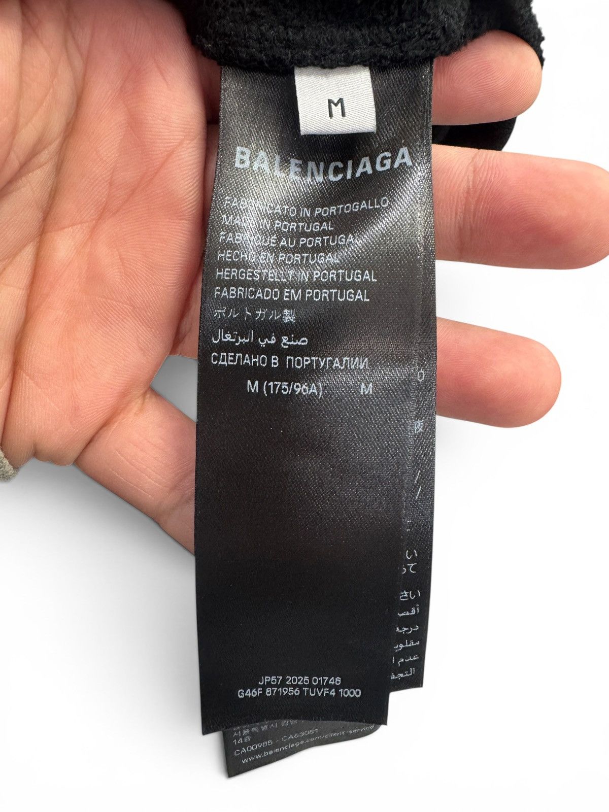 Balenciaga Balenciaga Paris Thunderstorm Hoodie Size US M / EU 48-50 / 2 - 6 Thumbnail