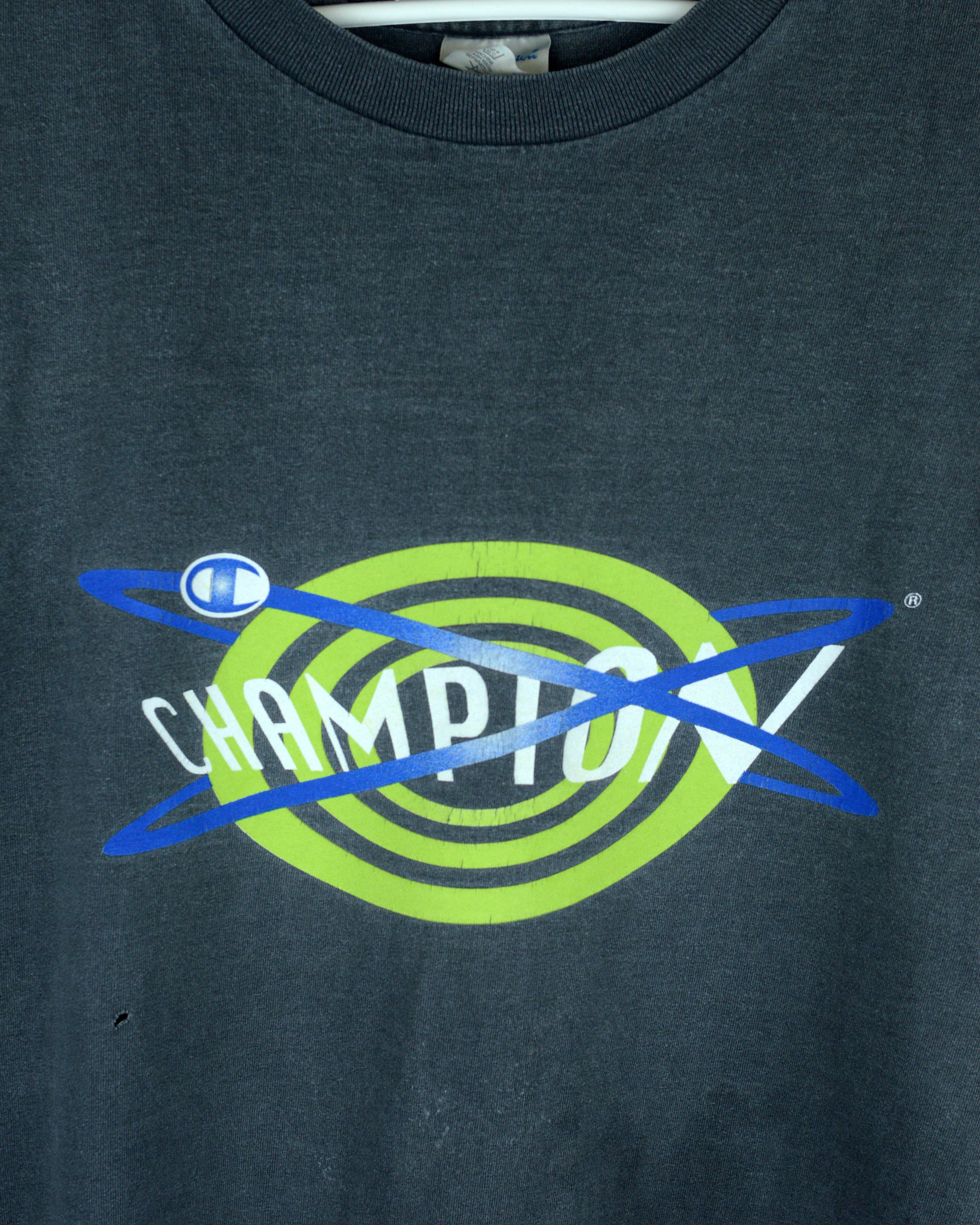 Champion × Vintage Vintage Champion 90s t shirt Size US L / EU 52-54 / 3 - 2 Thumbnail