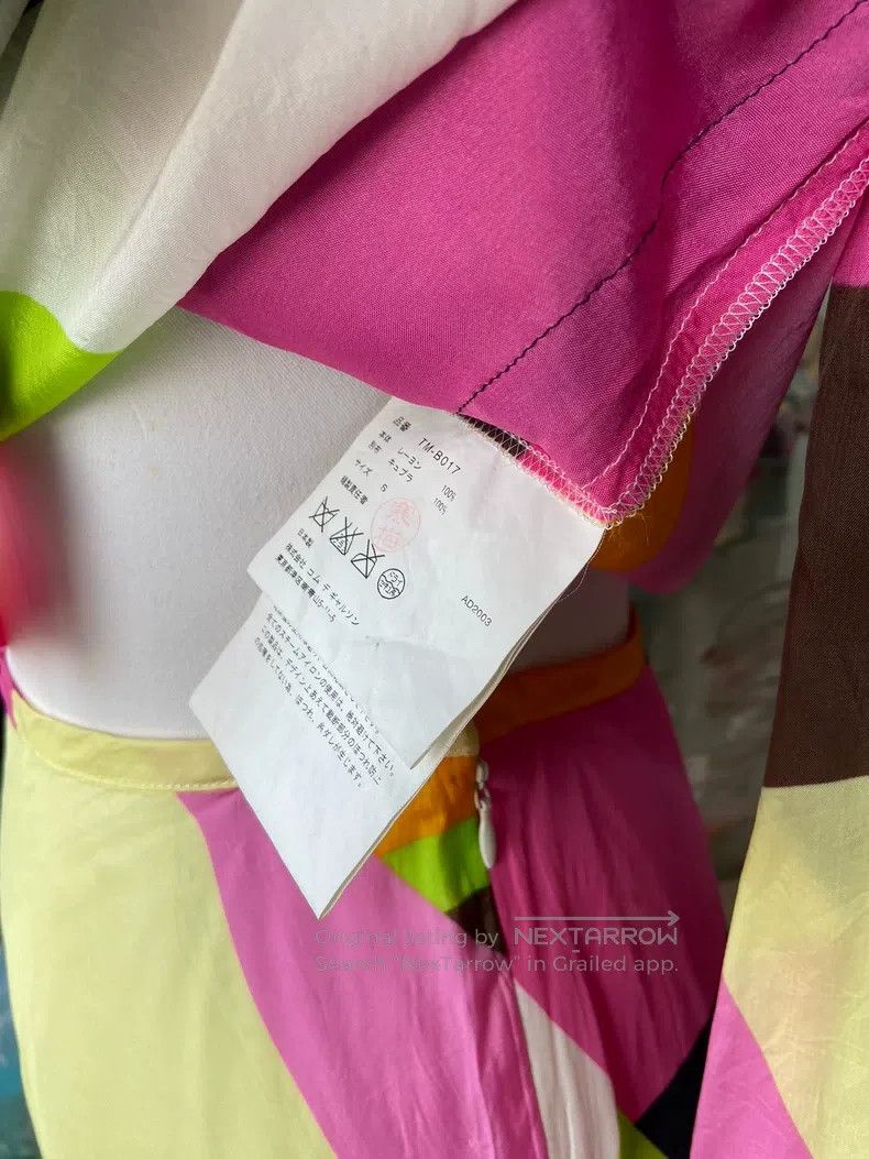 Comme des Garcons Comme Des Garcons size S Geometric color block pieced arti Size 25" / US 0 / IT 36 - 8 Thumbnail