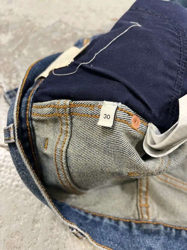 Designer × Gucci × Vintage Gucci MBL Yankees Blue Slim Denim Jeans Size US 39 - 10 Thumbnail