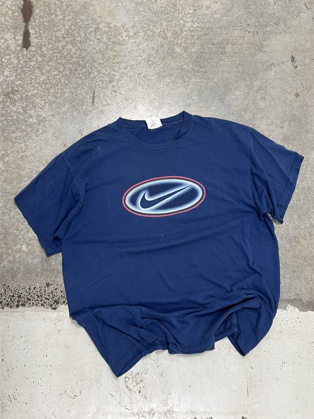 Nike Vintage Nike center swoosh tee Size US L / EU 52-54 / 3 - 1 Thumbnail