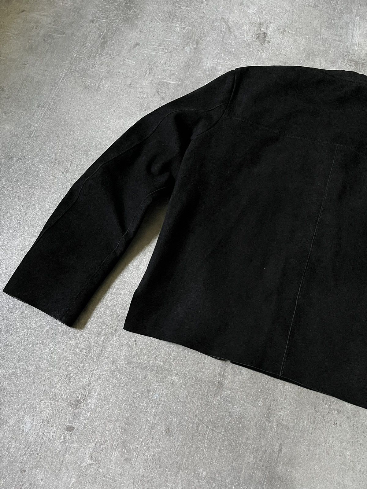 Acne Studios Acne Studios Monte Suede jacket black Size S / US 4 / IT 40 - 9 Thumbnail