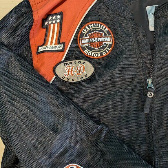 Harley Davidson Women's Harley-Davidson Cora 3-in-1 Mesh Jacket 2XL Size XXL / US 16-18 / IT 52-54 - 11 Thumbnail
