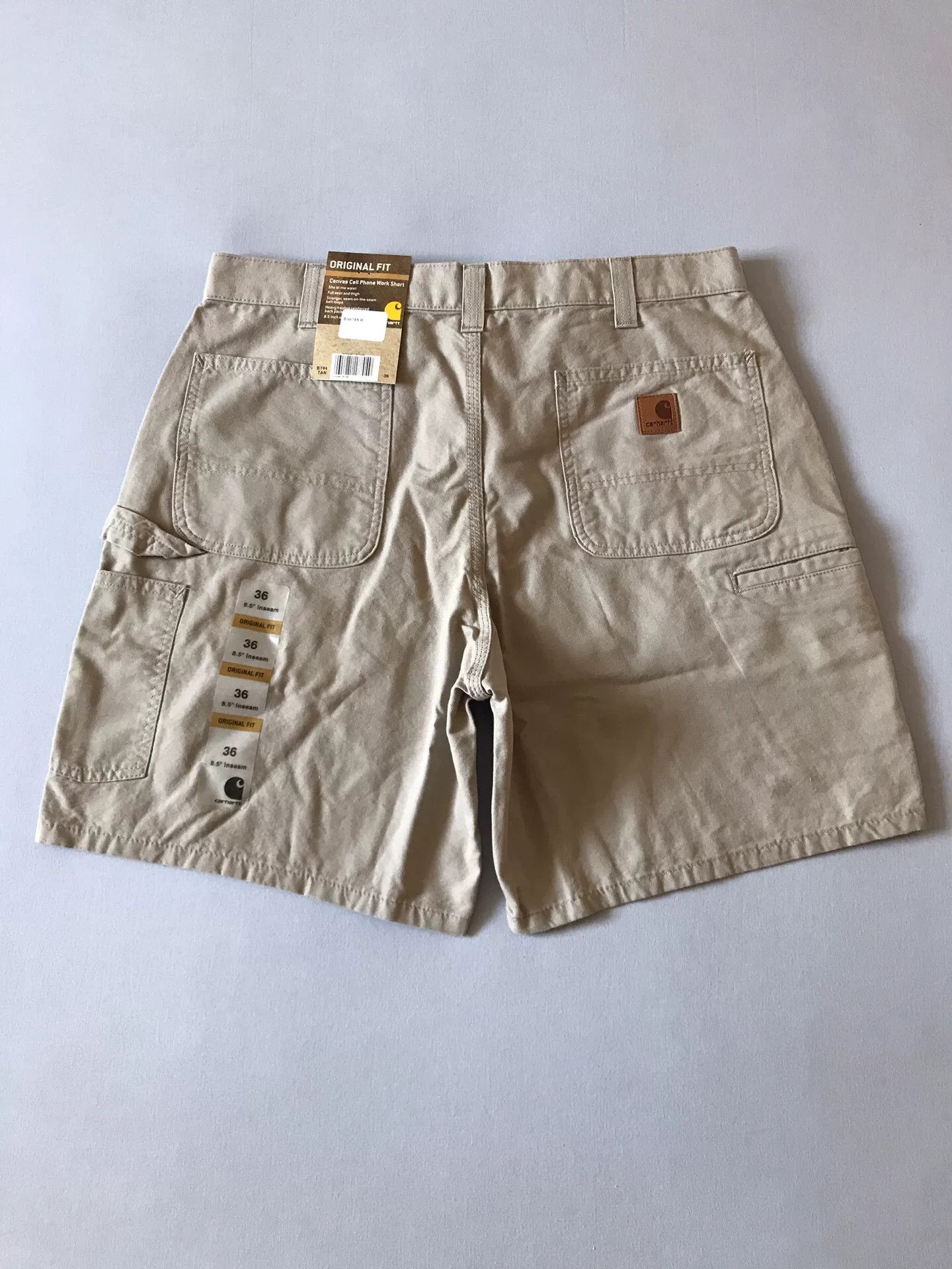 Carhartt Carhartt B144 Tan Work Shorts Size US 36 / EU 52 - 1 Thumbnail