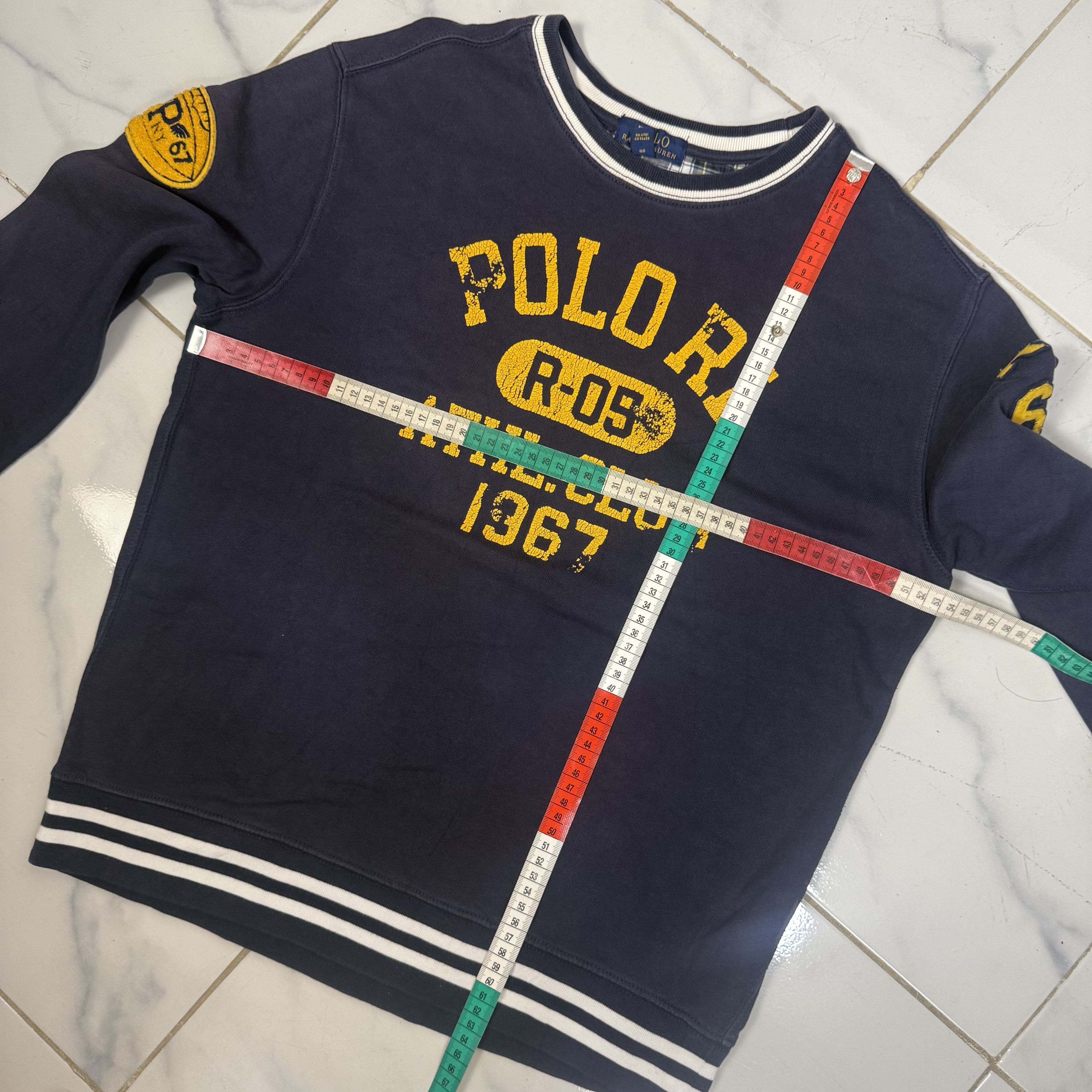 Polo Ralph Lauren Polo Ralph Lauren Sweatshirt Crewneck Size US S / EU 44-46 / 1 - 7 Thumbnail