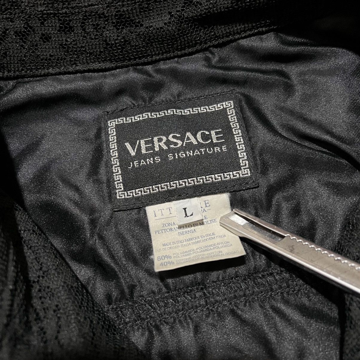 Versace Versace Signature Floral Paisley Trucker Jacket Size US L / EU 52-54 / 3 - 4 Thumbnail