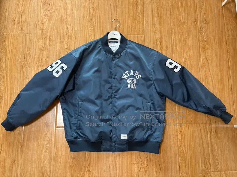 Wtaps Wtaps Vintage print baseball jacket Size US XL / EU 56 / 4 - 3 Thumbnail