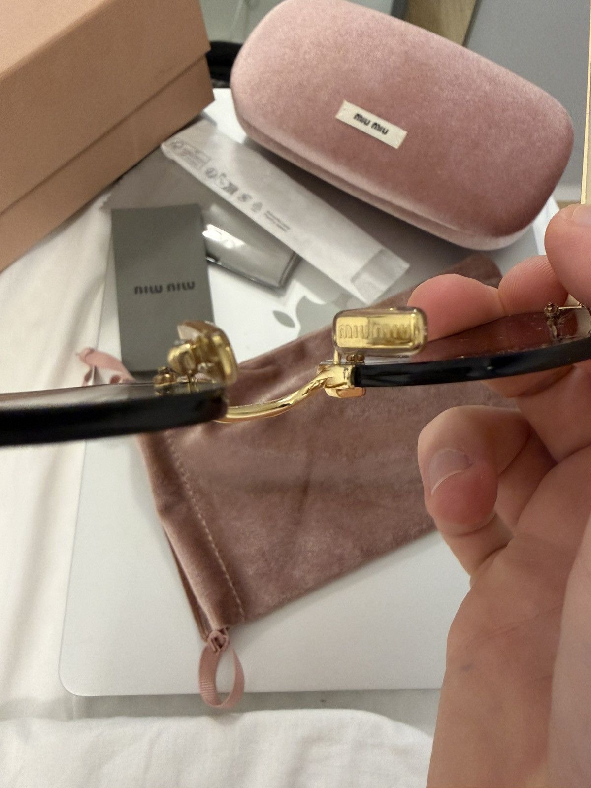 Miu Miu Miumiu sunglasses new Size ONE SIZE - 9 Thumbnail