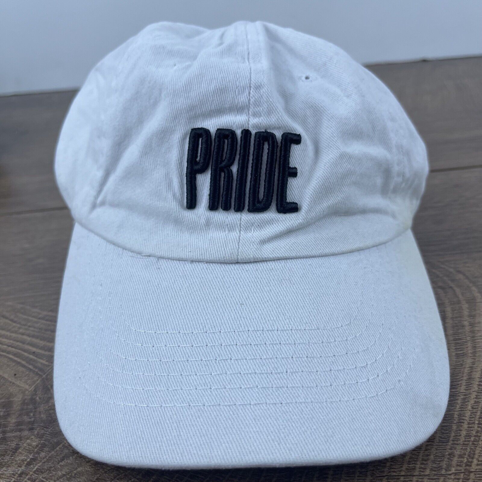 Other Pride Hat Bacardi Baseball White Cap Hat Adjustable Hat Whit Size ONE SIZE - 3 Thumbnail
