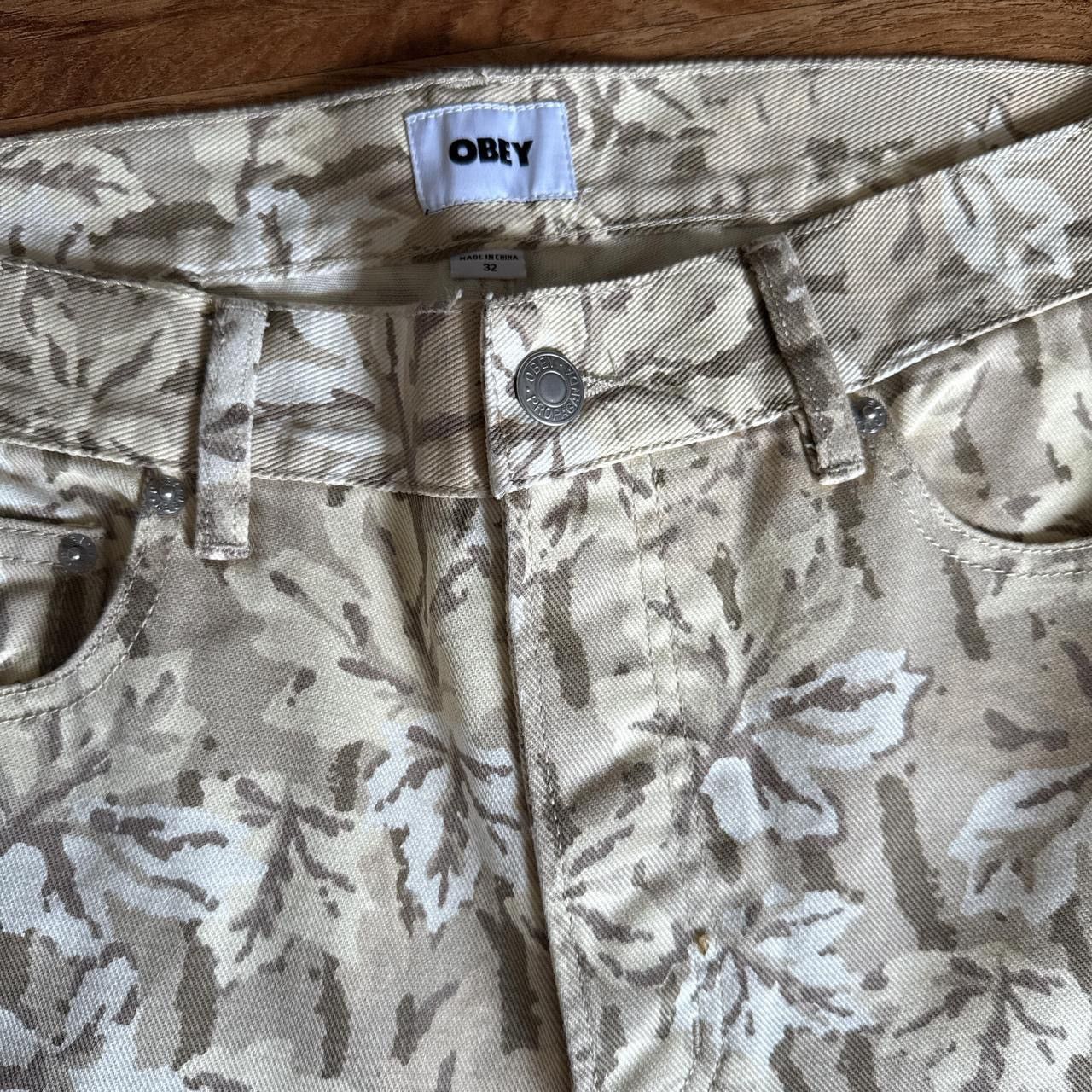 Obey Obey Camo Jeans Size US 32 / EU 48 - 4 Thumbnail