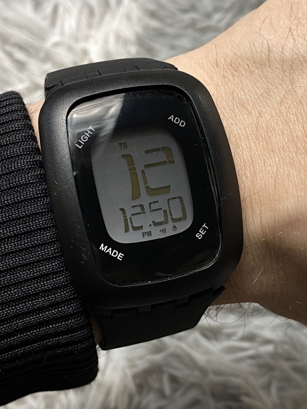 Jewelry × Vintage Digital Elegance Black Watch - Japanese Brand Size ONE SIZE - 8 Thumbnail