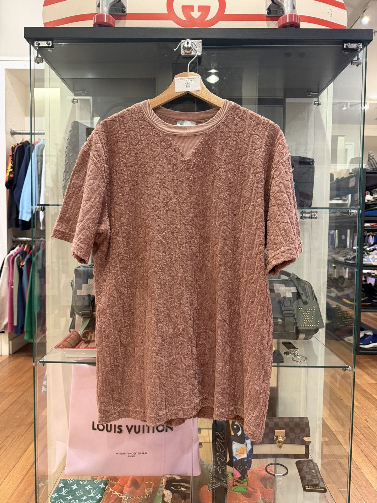 Dior Oblique Jacquard Terry Cloth Tee