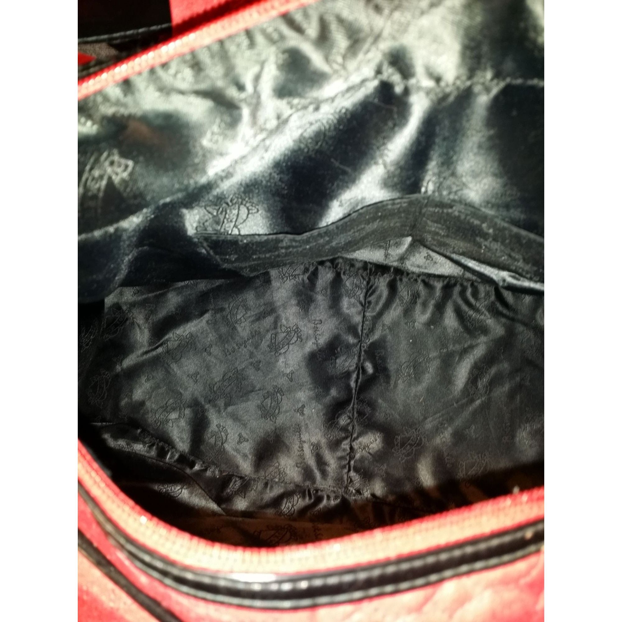 Betsey Johnson Betsey Johnson Betseyville Quilted Red Carry On Travel Plane Size ONE SIZE - 11 Thumbnail