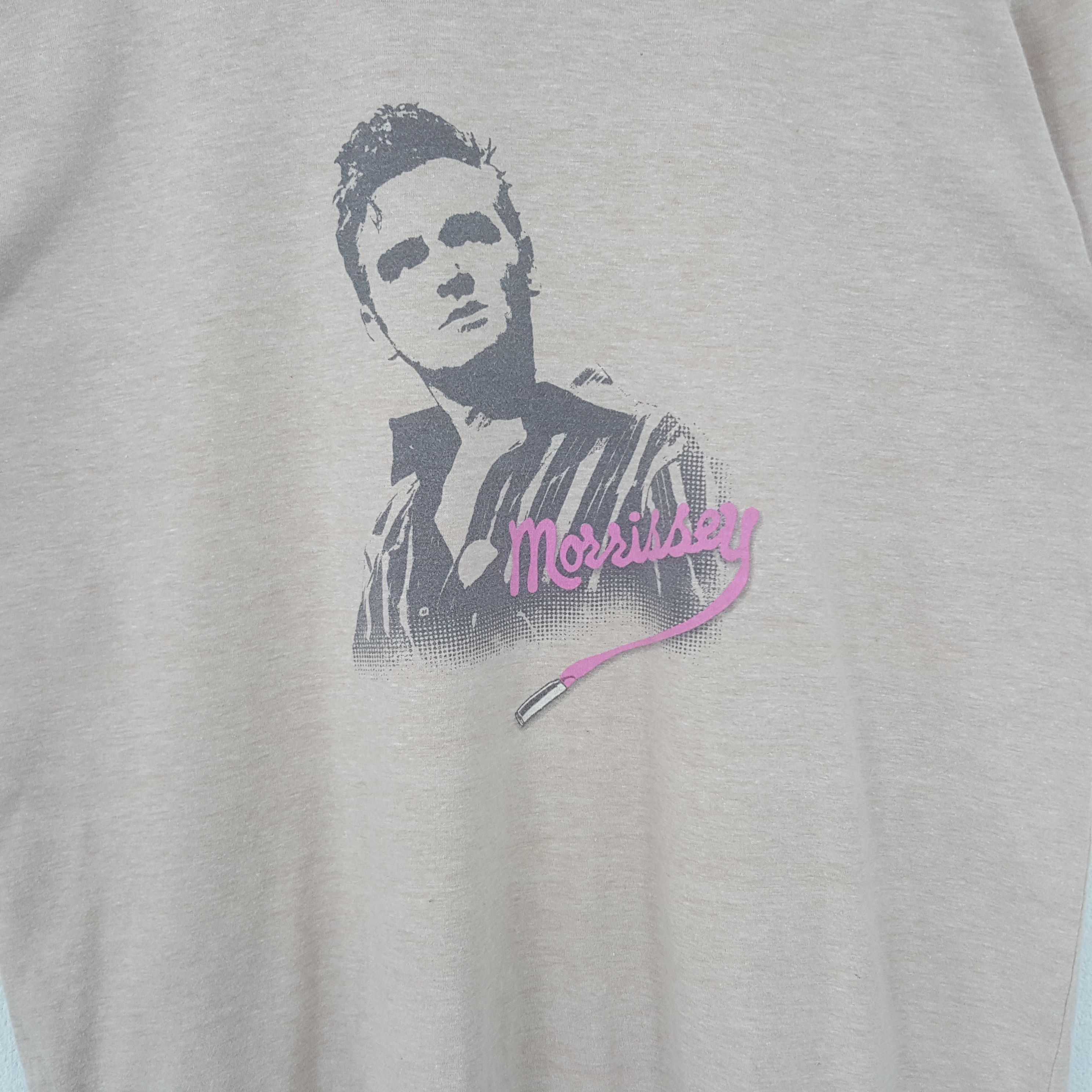 Band Tees Vintage Merrissey MOZ English Single Songwriter Tshirt RR6 Size US L / EU 52-54 / 3 - 2 Thumbnail