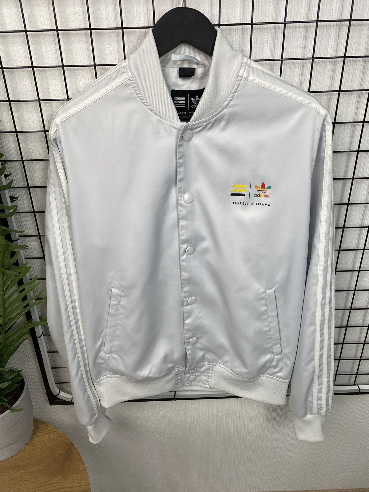 Adidas × Pharrell Adidas X Pharrell Williams Track Bomber Jacket Size US L / EU 52-54 / 3 - 4 Thumbnail