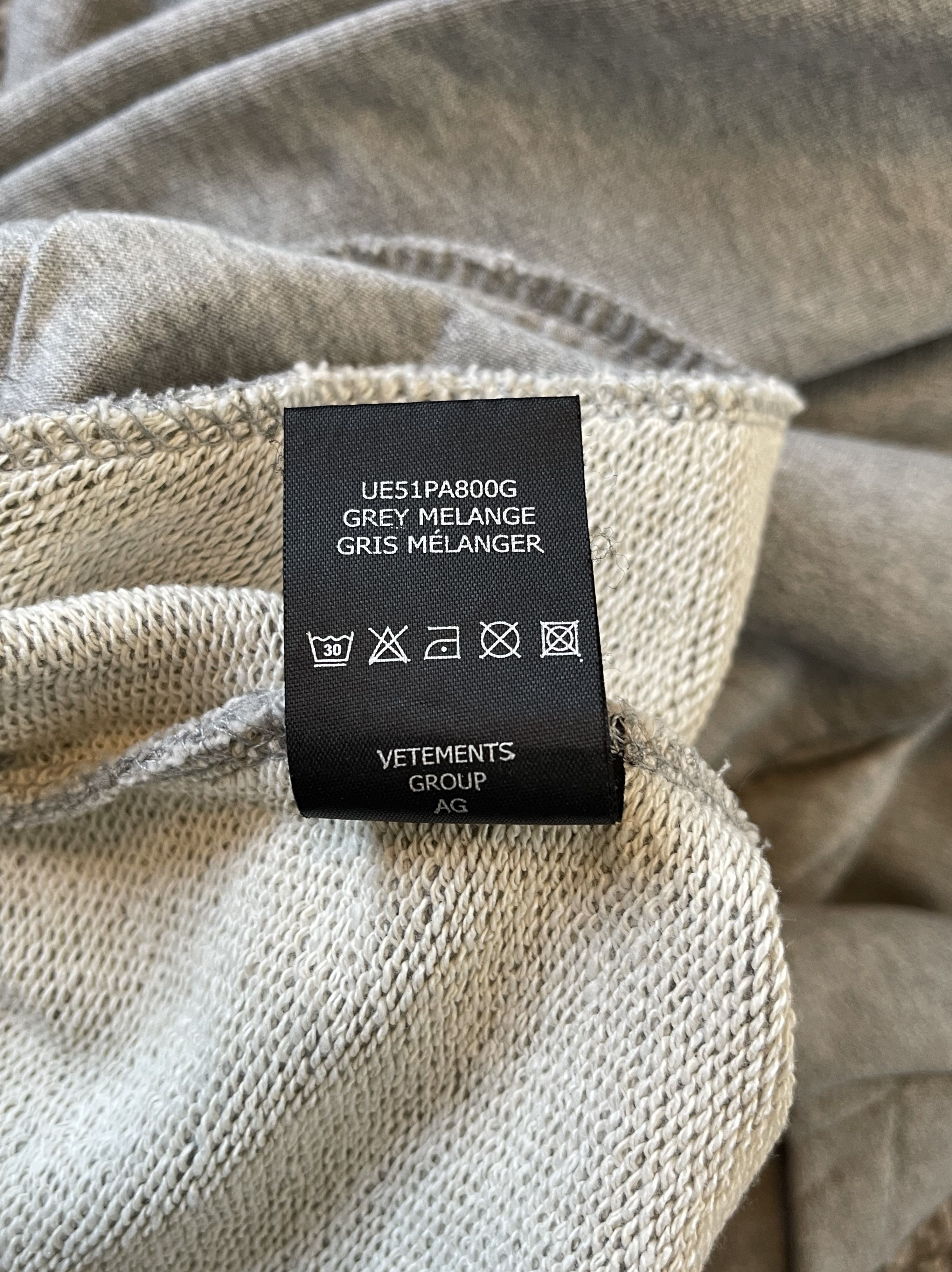 Vetements S Small EU Logo Made in Europe Prisoner FW21 Limited Edition Size US 30 / EU 46 - 12 Thumbnail