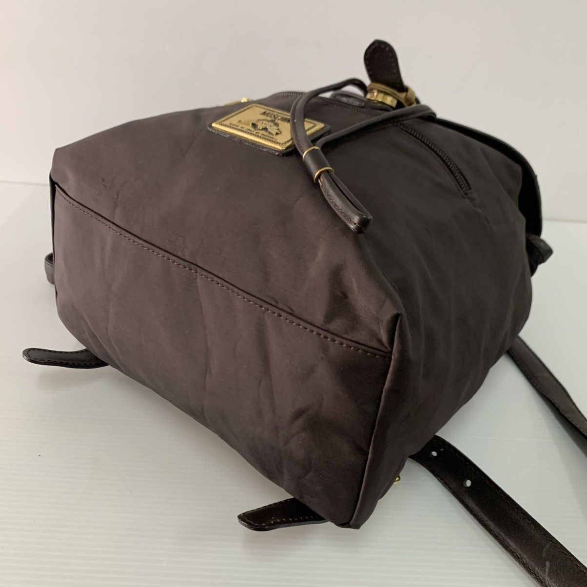 Moschino Moschino Canvas Backpack Bag Size ONE SIZE - 5 Thumbnail