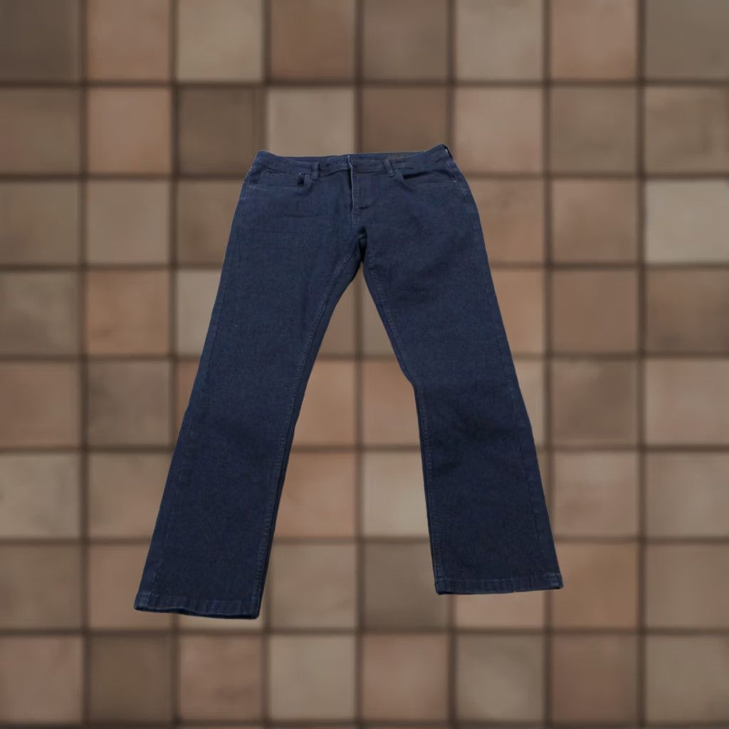 Denime Perfect Jean NYC Jeans Mens 36 X 30 Blue Denim Slim Fit Straight Casual Size US 36 / EU 52 - 1 Thumbnail