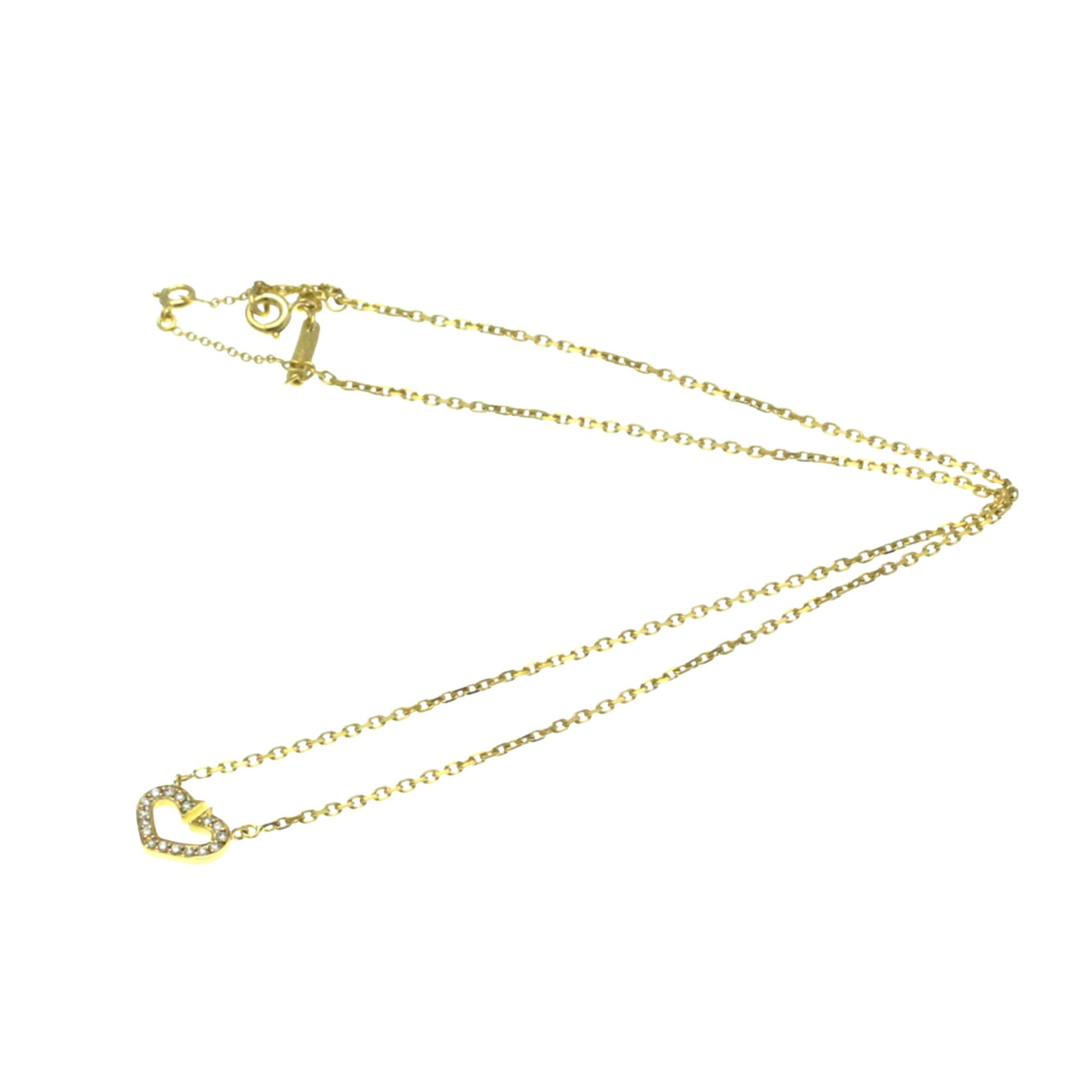Cartier Cartier C heart necklace Size ONE SIZE - 1 Thumbnail