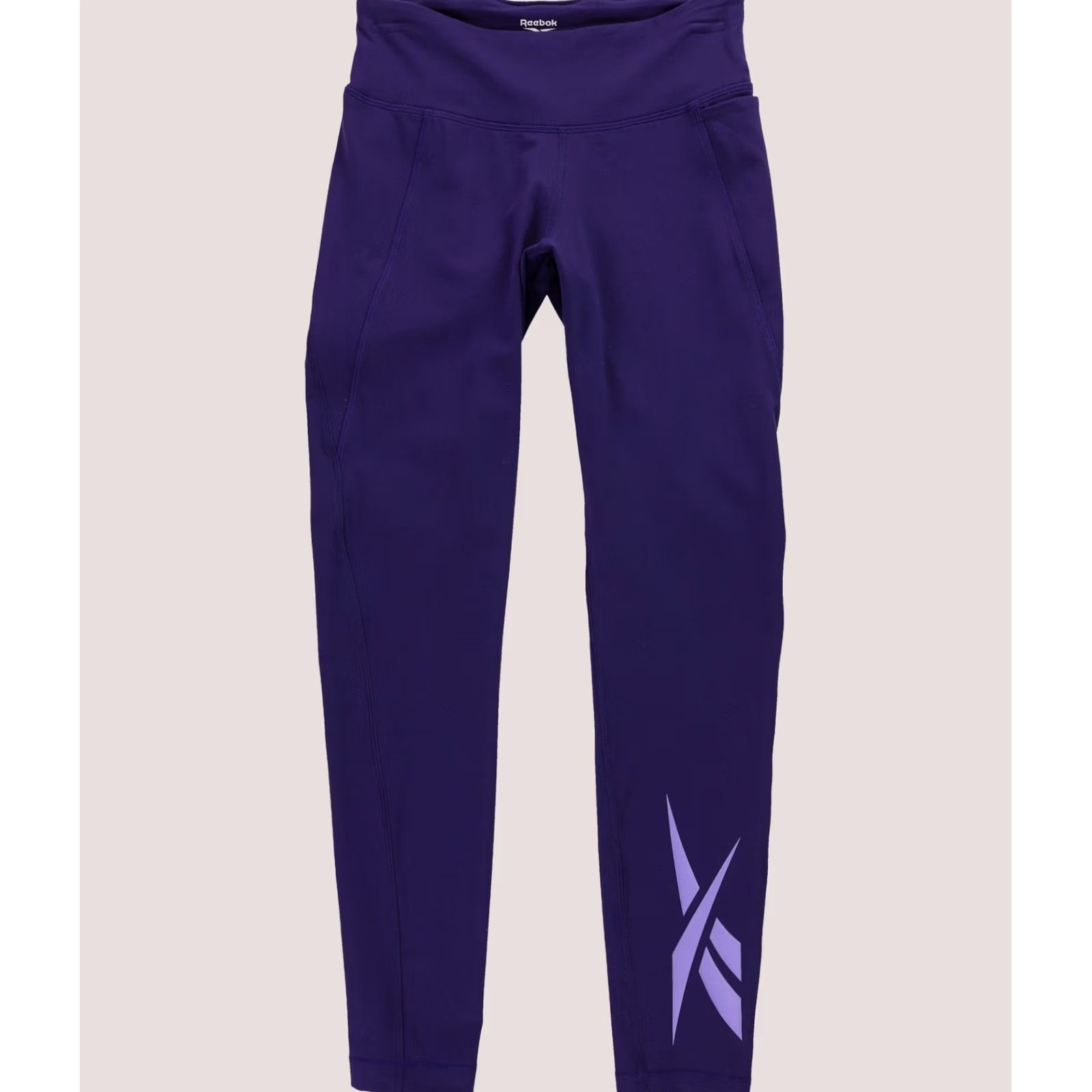 Reebok Reebok Womens Techstyle Lux Vector Compression Athletic Pants, drkorc, S Size 28" / US 6 / IT 42 - 1 Thumbnail