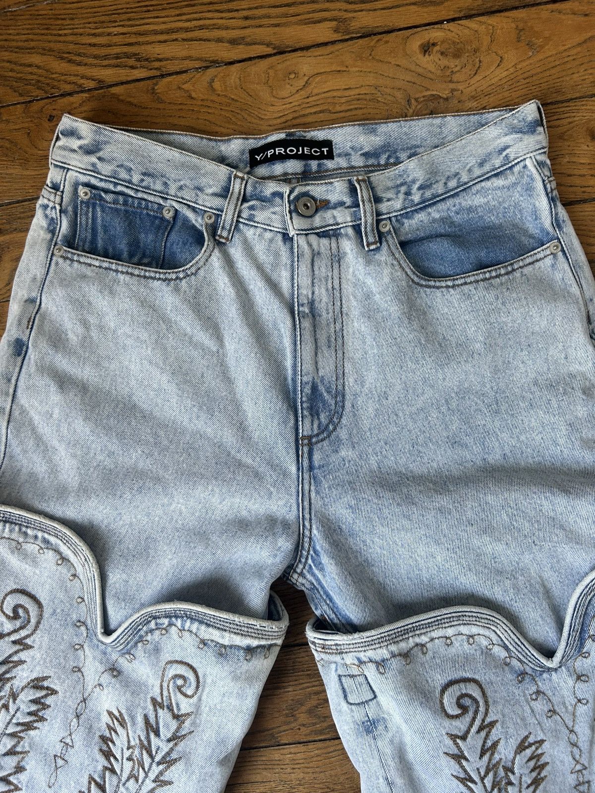 Y/Project Y/project cow-bow jeans Size US 26 / EU 42 - 4 Thumbnail