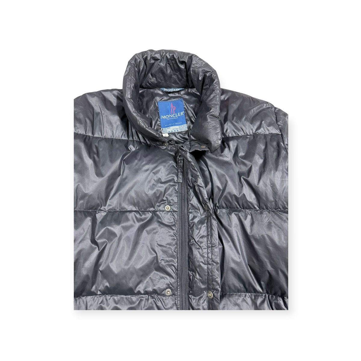 Moncler Vtg🔥90’s Moncler Grenoble Duvet Neuf Black Puffer Jacket Size US L / EU 52-54 / 3 - 12 Thumbnail
