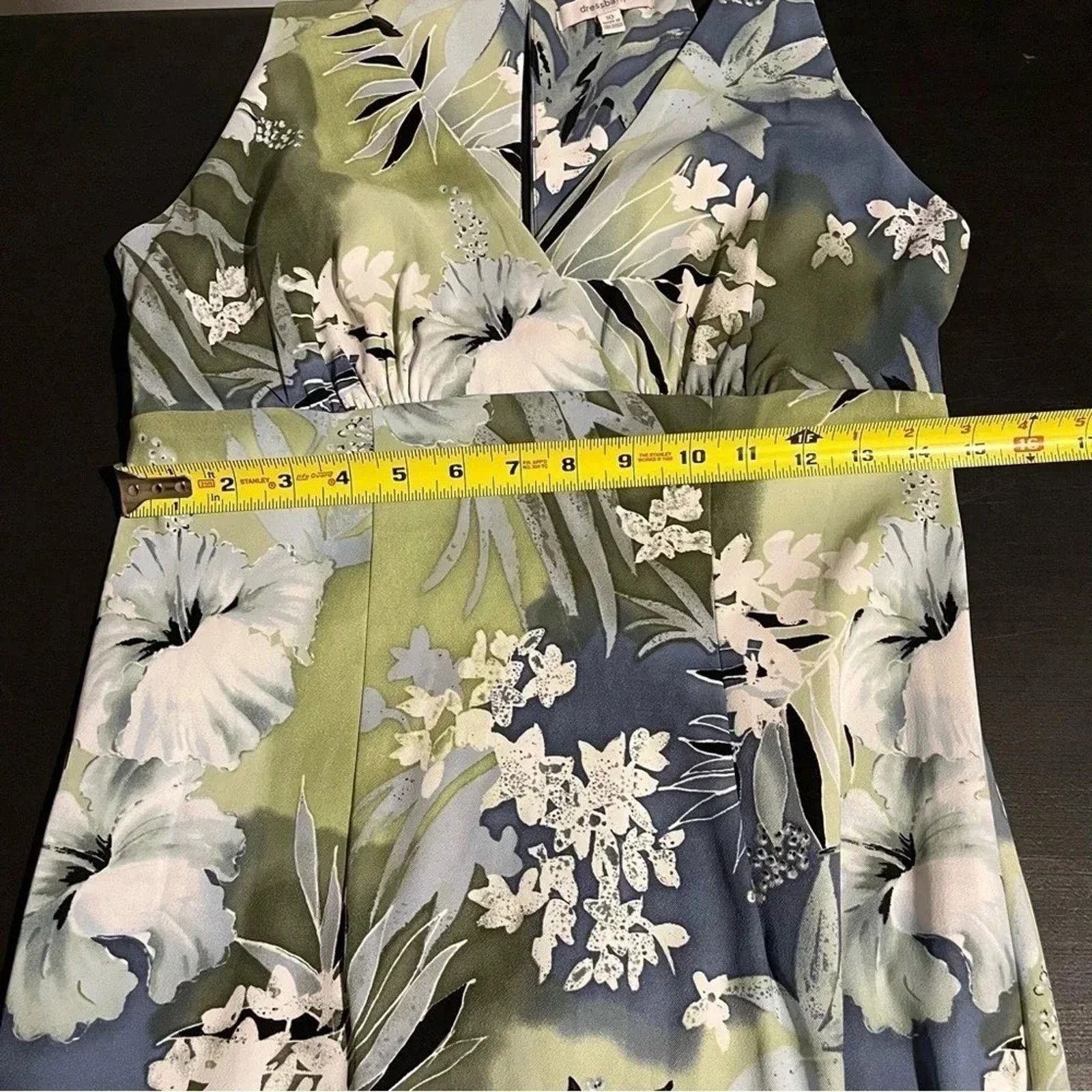 Other Dress Barn Sleeveless Floral Print Dress Sz 10 V Neck Size L / US 10 / IT 46 - 8 Thumbnail