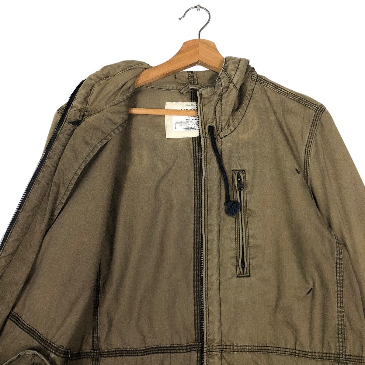 Japanese Brand 🔥Vtg Military Design Cargo Jacket Poxket Icca Issey Miyake Size US M / EU 48-50 / 2 - 13 Thumbnail