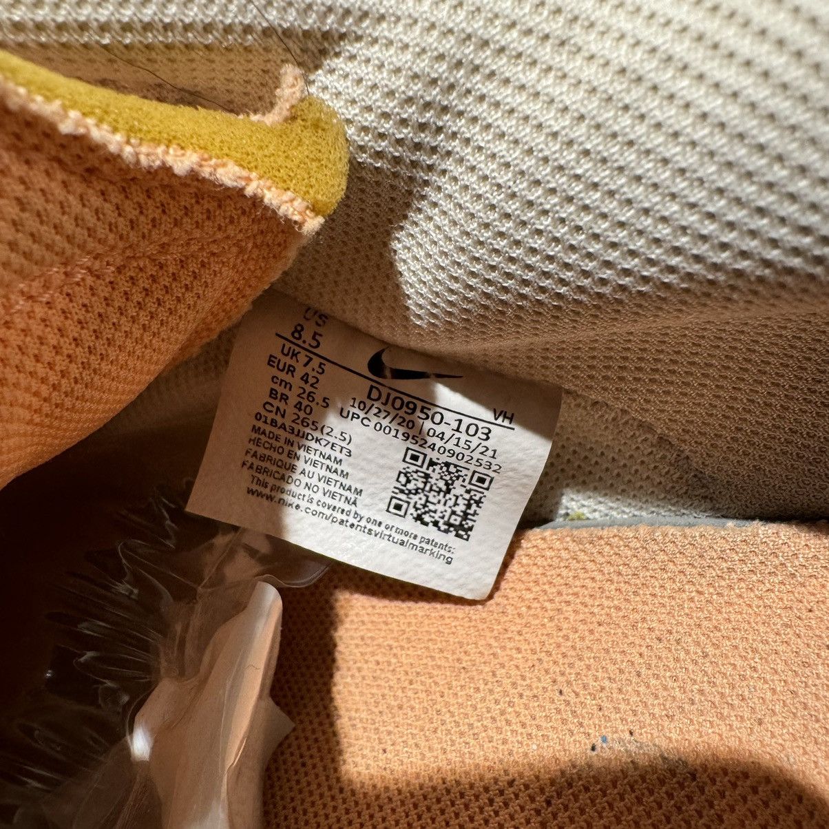 Nike × Off-White Nike Off White Dunk Low Lot 40 Size US 8.5 / EU 41-42 - 7 Thumbnail