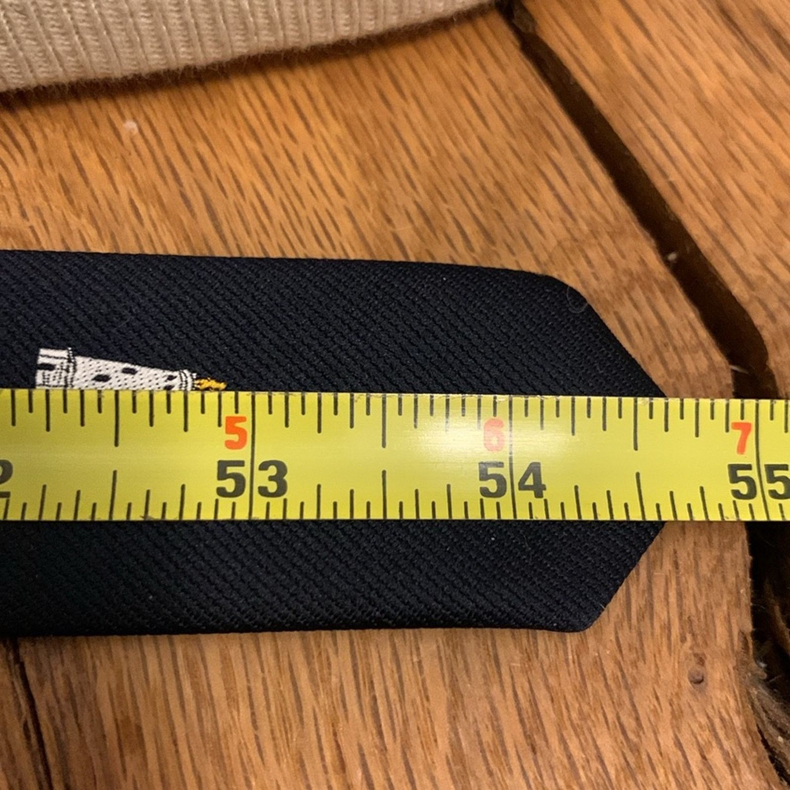 Vintage 80’s necktie Duxbury,Massachusetts lighthouses ocean coastal Size ONE SIZE - 10 Thumbnail
