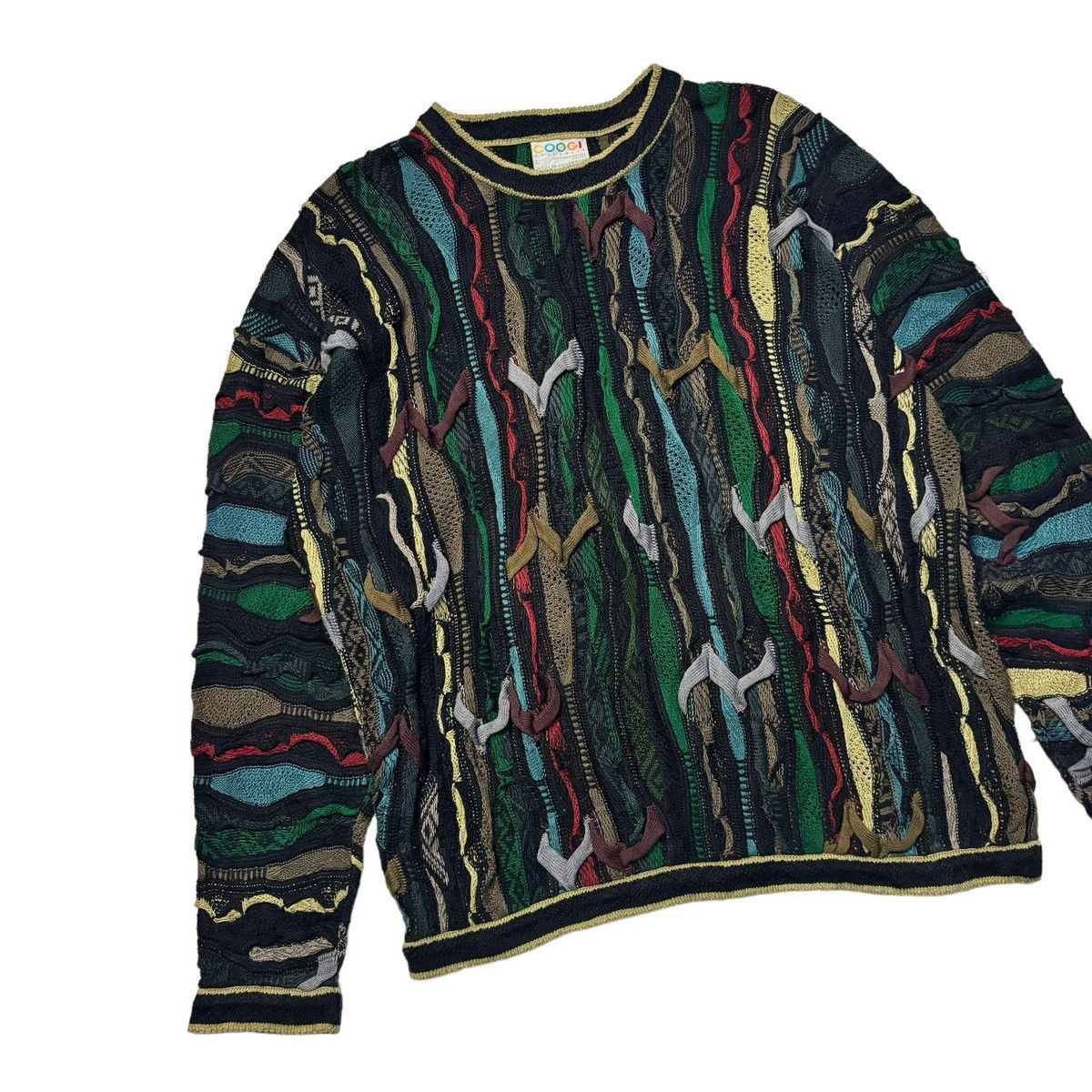 Coogi Vintage Coogi 3d Knit Sweater Size US L / EU 52-54 / 3 - 2 Thumbnail