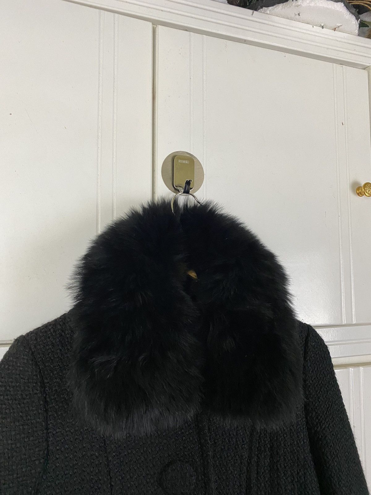 If Six Was Nine Vintage M.Deux Fur Wool Jacket Size M / US 6-8 / IT 42-44 - 3 Thumbnail