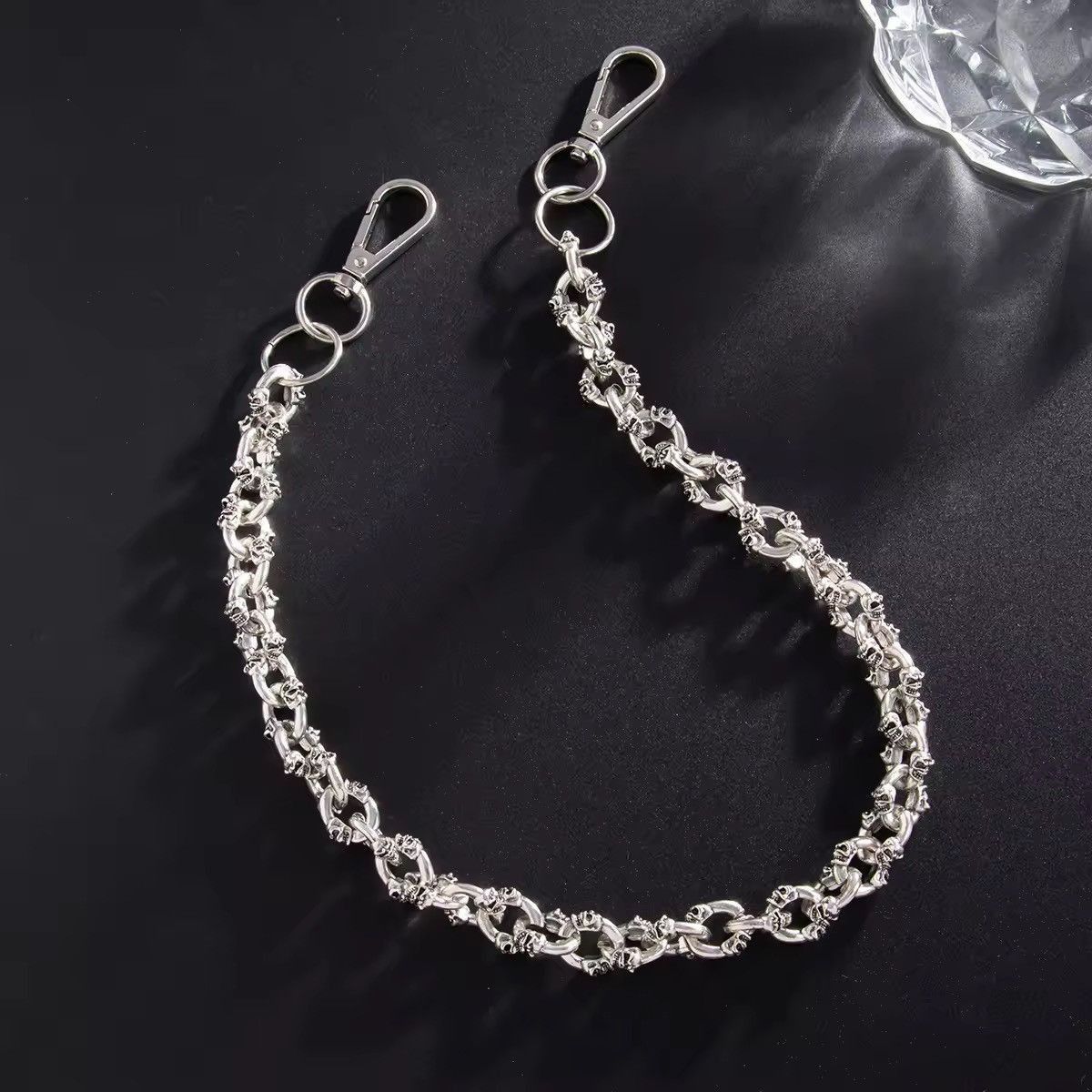 Jewelry Skull Long Pant Chain Size ONE SIZE - 6 Thumbnail
