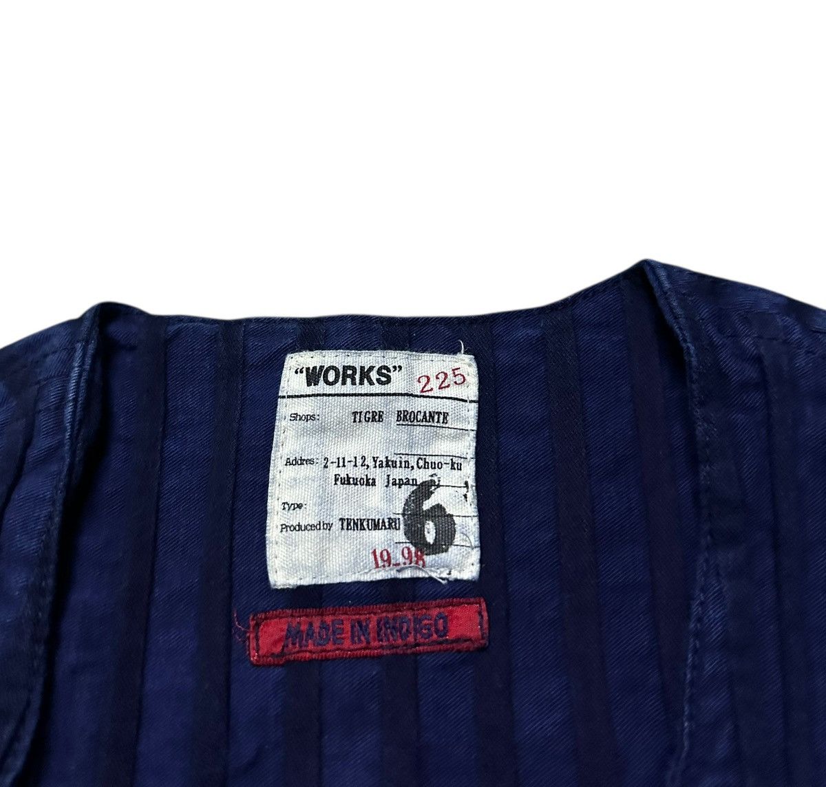 Le TIGRE Tigre indigo vest Size US XS / EU 42 / 0 - 2 Thumbnail