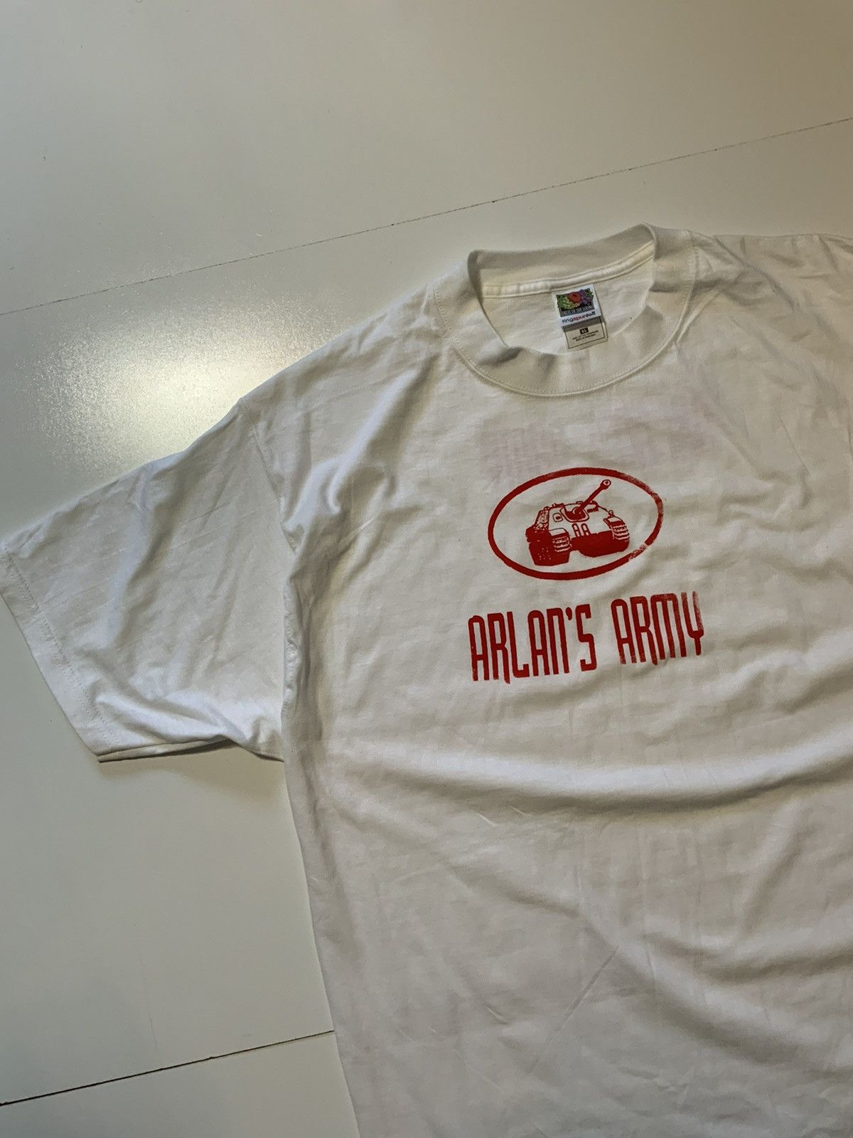 Band Tees × Vintage Vintage 90s Arlan’s Army Flipside Records Hardcore T-Shirt Size US XL / EU 56 / 4 - 4 Thumbnail