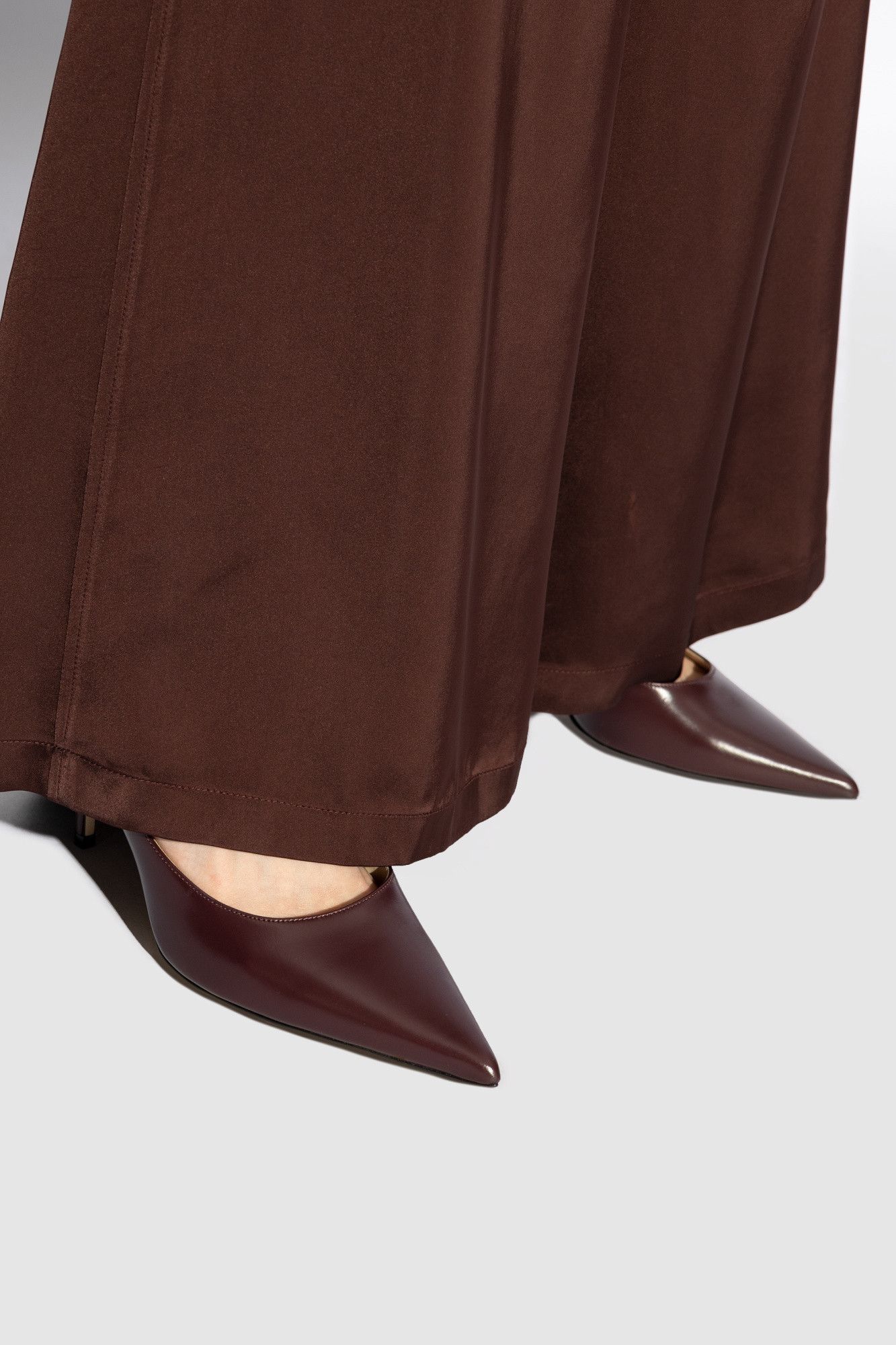 Jimmy Choo o1s22i1n1024 Love 85 Pumps in Burgandy Size US 6 / IT 36 - 2 Thumbnail