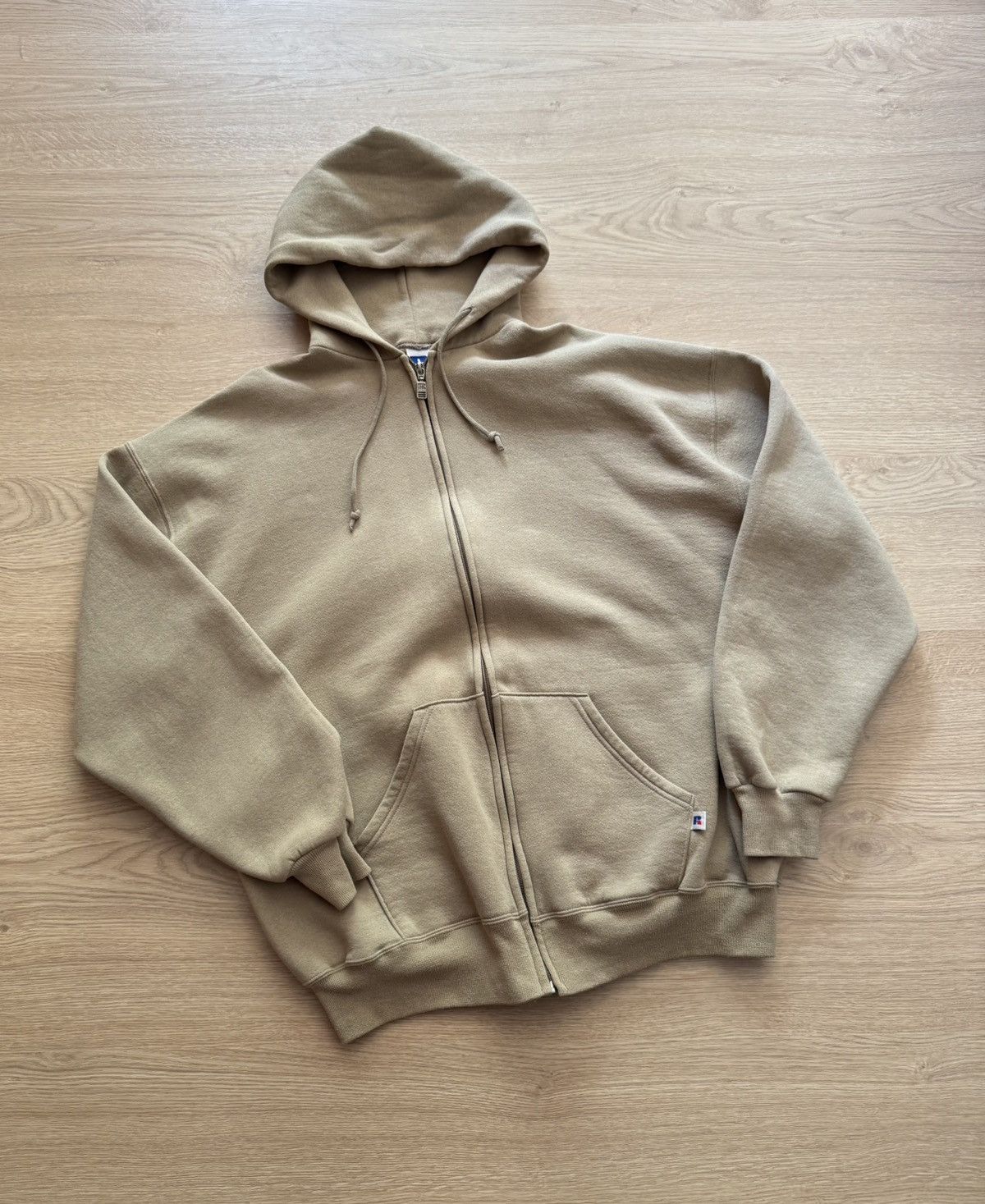 Russell Athletic Vintage 90’s Russell Athletic Made In Mexico Zip Hoodie Size US XL / EU 56 / 4 - 1 Thumbnail