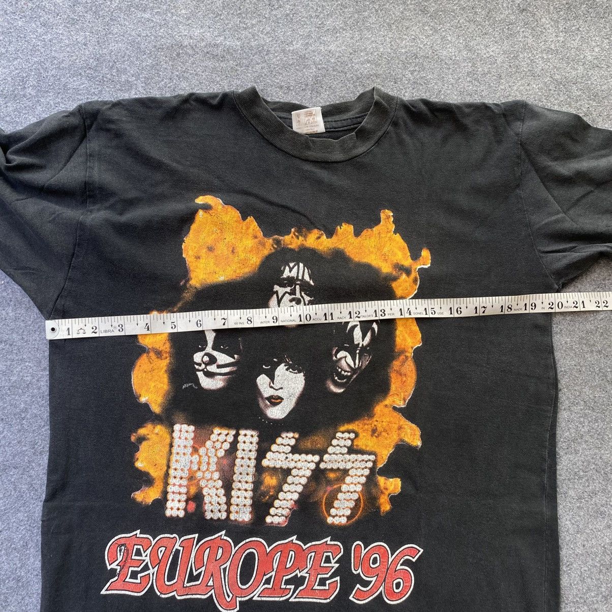 KISS Vintage Kiss "Europe '96" rock band tour T-shirt Size US XL / EU 56 / 4 - 6 Thumbnail