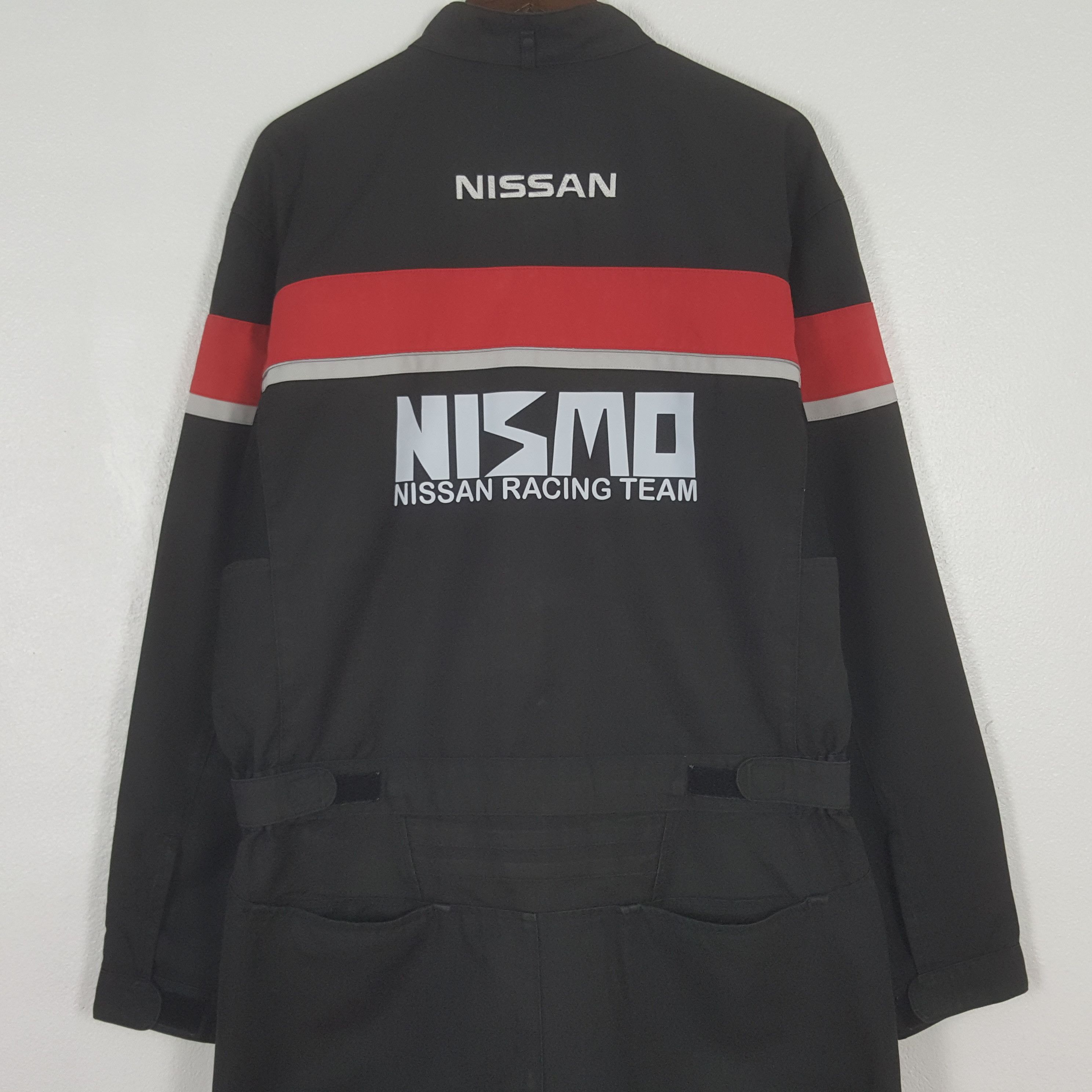 Nissan Vintage Nissan Racing Team Custom Worker Coverall Jacket Size US M / EU 48-50 / 2 - 2 Thumbnail